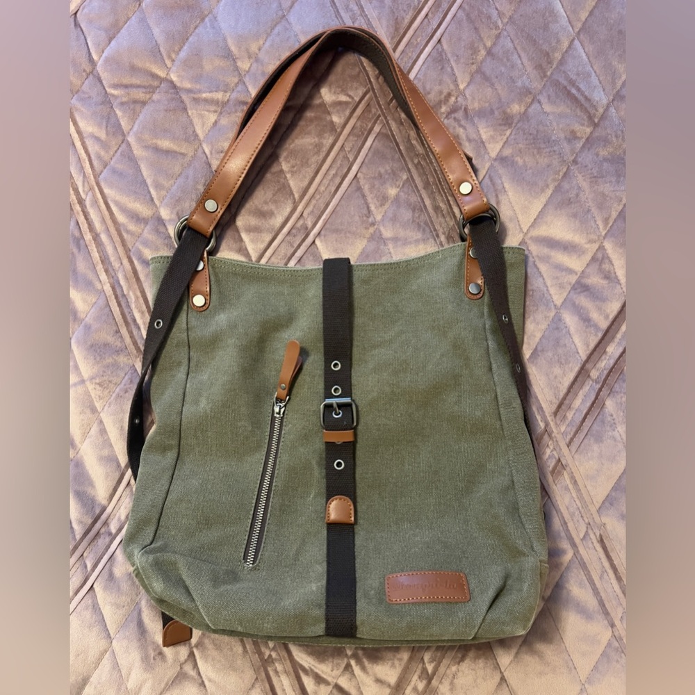 Canvas concealed carry bag by Shangri-la.